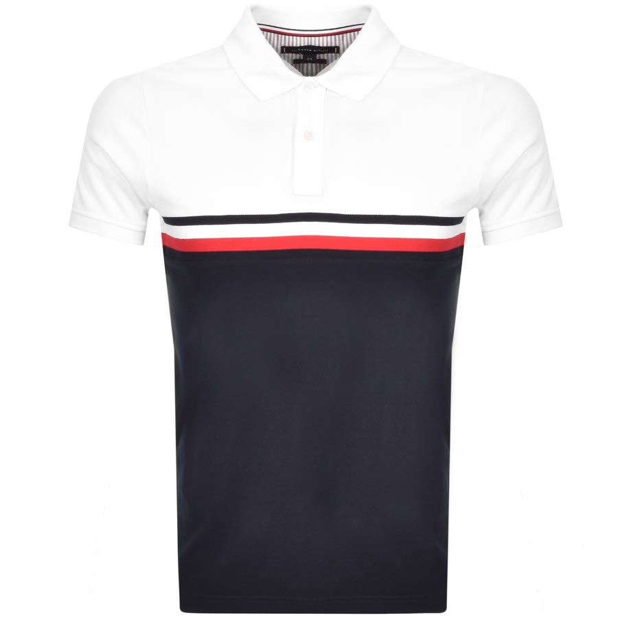 Alternative Image for ProductTommy Hilfiger Slim Fit Polo T Shirt White1